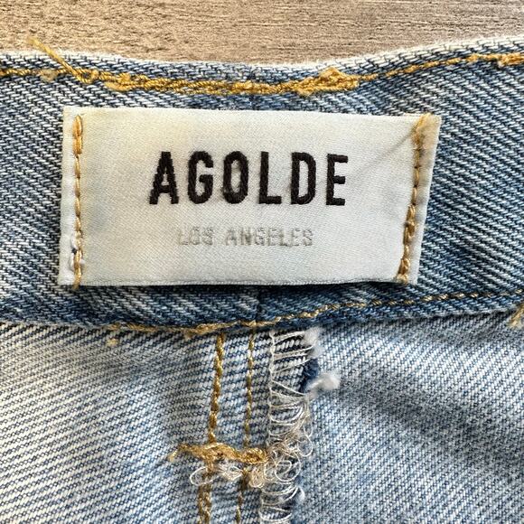 AGOLDE 90's Mid Rise Loose Fit in Fall Out Size 24 - Picture 6 of 13